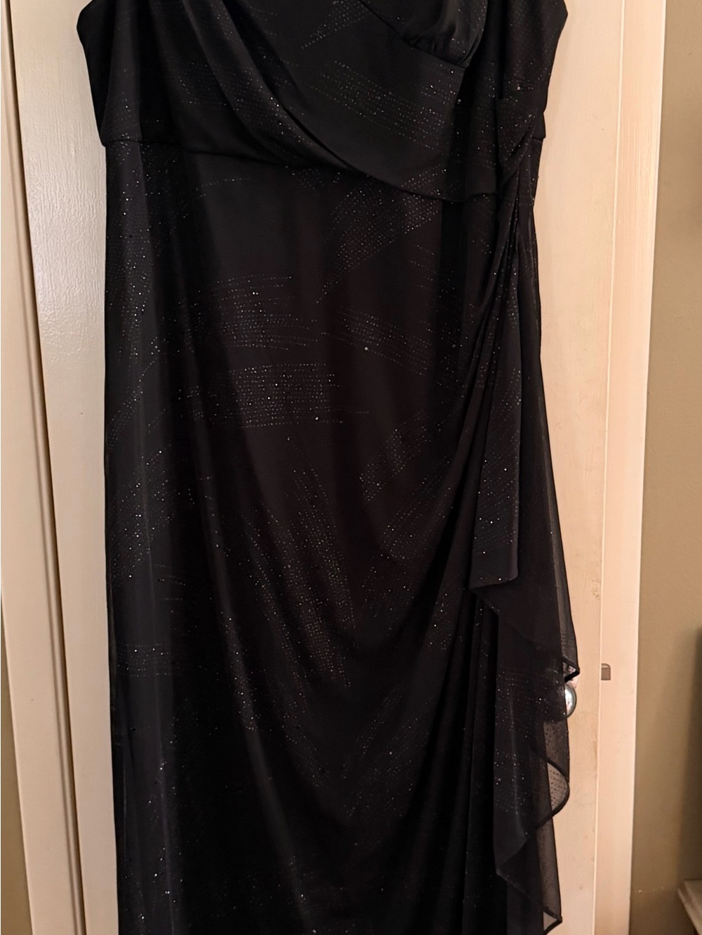 Black Sparkle Ball/Evening Gown